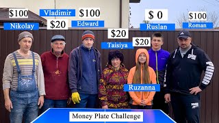 Money Plate Challenge!!💵