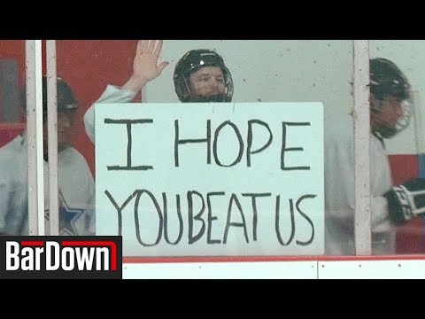 CONFUSING OUR HOCKEY OPPONENTS BY CHEERING FOR THEM