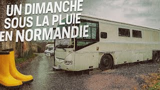 Un dimanche sous la pluie en Normandie !!!
