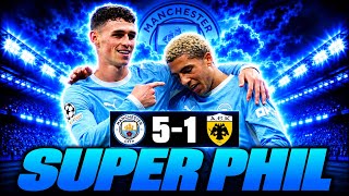 PHIL FODEN IS BACK! Man City 5-1 AEK Athens REACTION