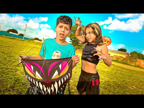 ERA PRA SER SÓ UM VÍDEO DE PIPA MAIS A ANINHA FEZ ISSO ! 😱