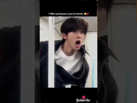 ✨When equality power is same for both side...😁💕 #shorts #shortvideo#power#china #genderequality