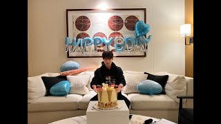 생일이었땨