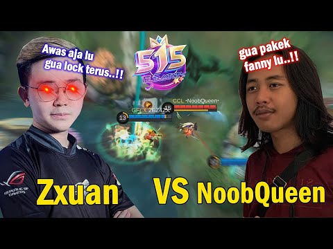 MATCH PENUH DENDAM!! Fanny Noob Queen di lock mulu sama Chou nya Zxuan!!