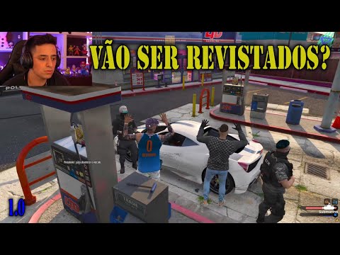 POLÍCIA CHEGOU DANDO VOZ NO CONNOR E NO LENON! GTA RP