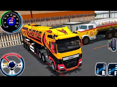 Heavy Oil Tanker Transport Driving Simulator - New Oil Truck Driver  Full Video - Android GamePlay