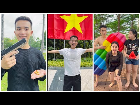 Vietnam Flag 🇻🇳: noob vs pro vs hacker❗️Gun Neft Level Prank 🔫 by LNF #shorts