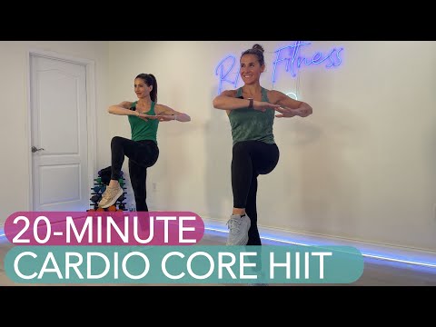 20-MINUTE CARDIO CORE HIIT / BODYWEIGHT WORKOUT / BURN CALORIES WHILE WORKING YOUR ABS & CORE