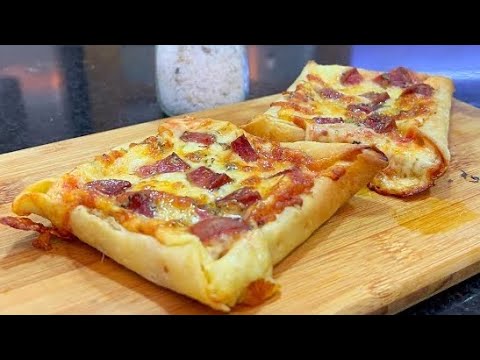 MINI PIZZA ECONÔMICA E RÁPIDO DE FAZER | FICA UMA DELÍCIA | MASSA SENSACIONAL