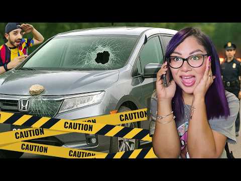 NOS ROBARON!! Rompieron las Ventanas de la Camioneta | Broma a Kori | Family Juega