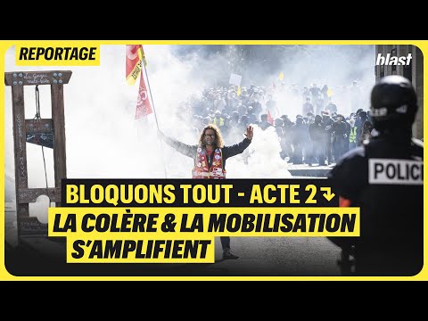BLOQUONS TOUT, ACTE 2 : LA COLÈRE ET LA MOBILISATION S’AMPLIFIENT