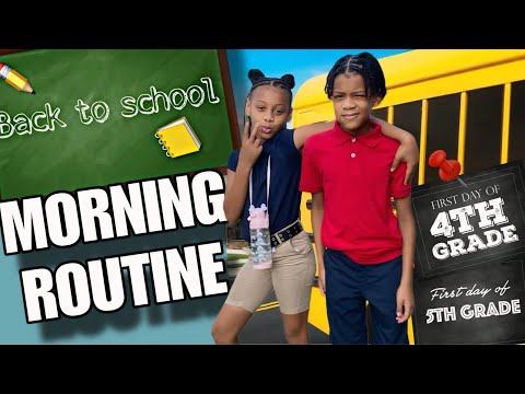 Back To School Morning Routine