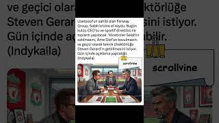 Liverpool’un sahibi olan Fenway Group, Salah krizine el koydu.