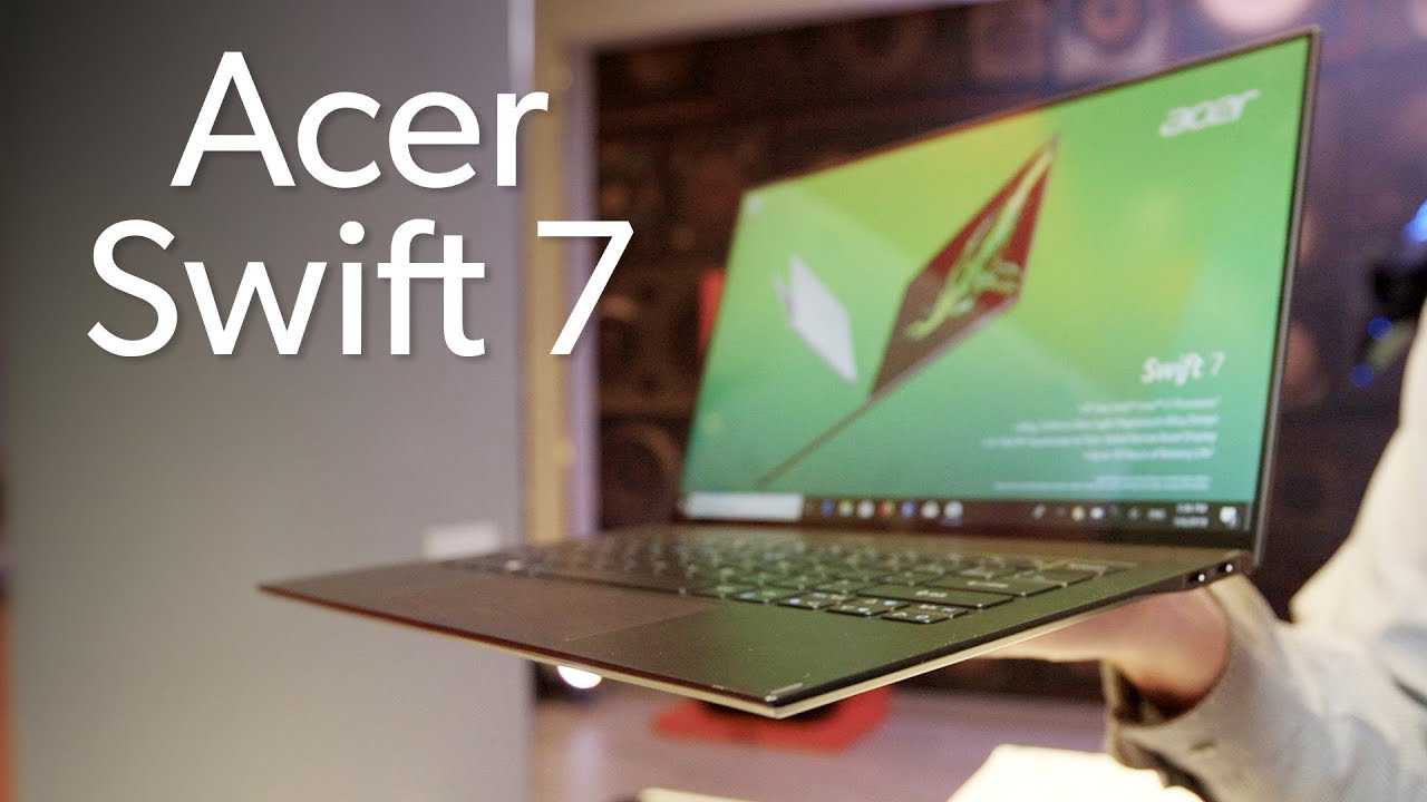 Acer Swift 7 (2019): Smaller and clickier
