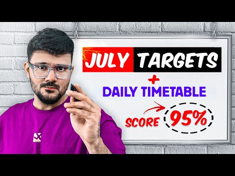 JULY Month TARGETS🔥|| How to score 95% in Class 10 🎯 || Maharashtra Board || Parth Momaya
