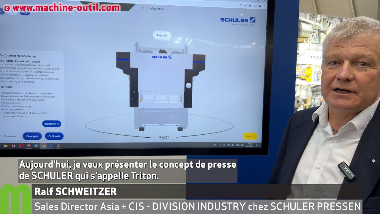 Concept modulaire pour presses mécaniques ou servo