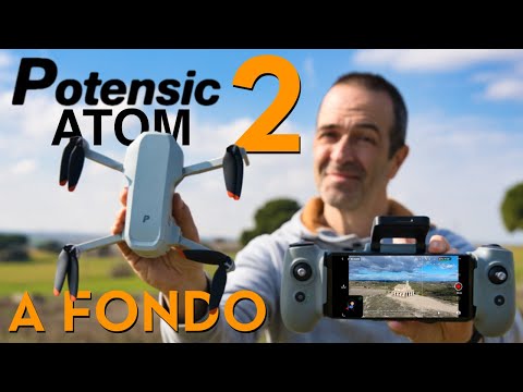 POTENSIC ATOM 2 - ¿El DRON MINI mas COMPLETO para PRINCIPIANTES? | La REVIEW A FONDO en Español