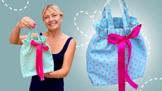 🎁 PREPARA YA LUJOSAS BOLSAS PARA REGALOS DE NAVIDAD O CUALQUIER OCASIÓN