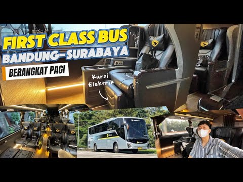 NO DEBAT‼️ INI MEMANG BUS PALING NYAMAN BANDUNG-SURABAYA KEBERANGKATAN PAGI 🤩