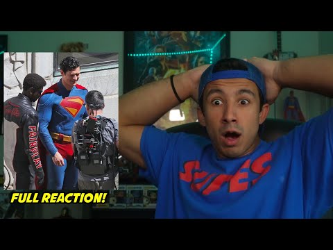 SUPERMAN FULL SUIT REVEAL REACTION!