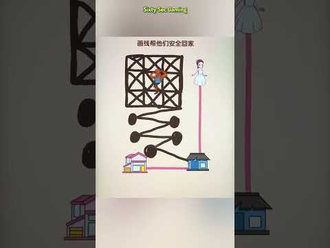 Draw a line to help them get home safely #shorts #trending #viralvideo