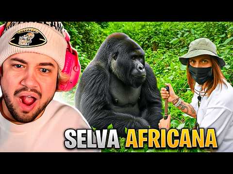 EXPERIÊNCIA SURREAL NO MEIO DA SELVA AFRICANA! - React Marina Guaragna