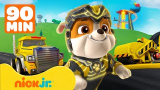 Patrulha Canina | Veículos e Resgates Mais Irados de Rubble e da Patrulha Canina! Chase e Marshall