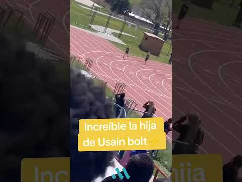 ¡ÉPICA REMONTADA de la hija de Usain Bolt! ??♀️