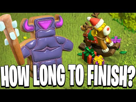 How Fast Can I Complete Toyshop Throwdown using COOKIES? (Clash of Clans)