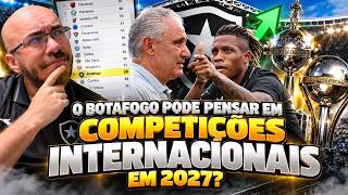 🚨LUTAR APENAS CONTRA O REBAIXAMENTO? BOTAFOGO PODE SONHAR COM SUL-AMERICANA E LIBERTADORES?