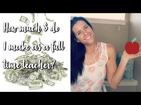 THE COST OF BEING A TEACHER IN TEXAS! (Income Talk)