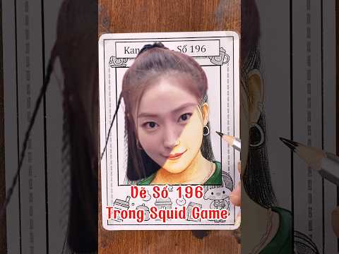 Vẽ Kang Mini số 196 trong Squid Game | Trò Chơi Con Mực