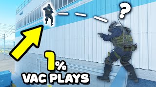 UNEXPECTED 1% VAC PLAYS! - CS2 BEST MOMENTS #45