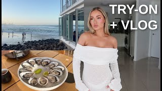 help me choose an outfit, try-on haul + vlog 🍸