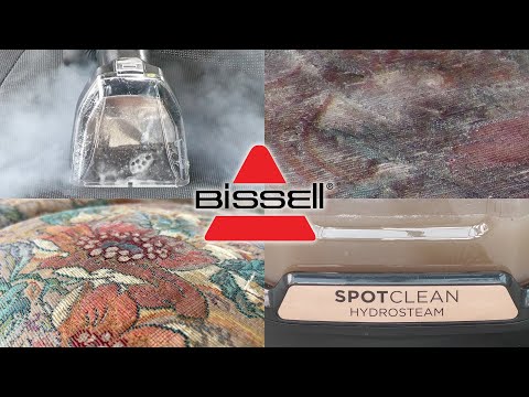 Steam-Powered Stain Removal With Bissell