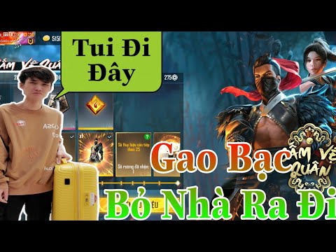 [Free Fire] Giận Vì Vợ Không Cho Tiền Mua Full Thẻ Vô Cực Gao Bạc Xách Vali Bỏ Nhà Ra Đi Và Cái Kết