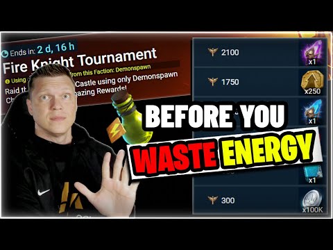 STOP Before you WASTE ENERGY! | RAID Shadow Legends