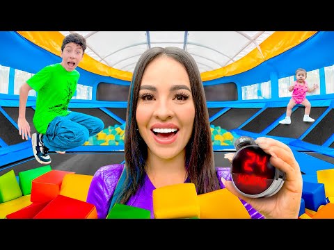24 HORAS EN LOS PARQUES DE TRAMPOLINES MAS EXTREMOS DEL MUNDO!