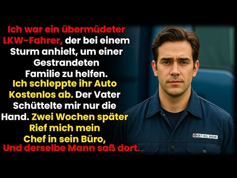 Ich schleppte gratis das Auto einer Familie ab – zwei Wochen später saß er im Büro meines Chefs