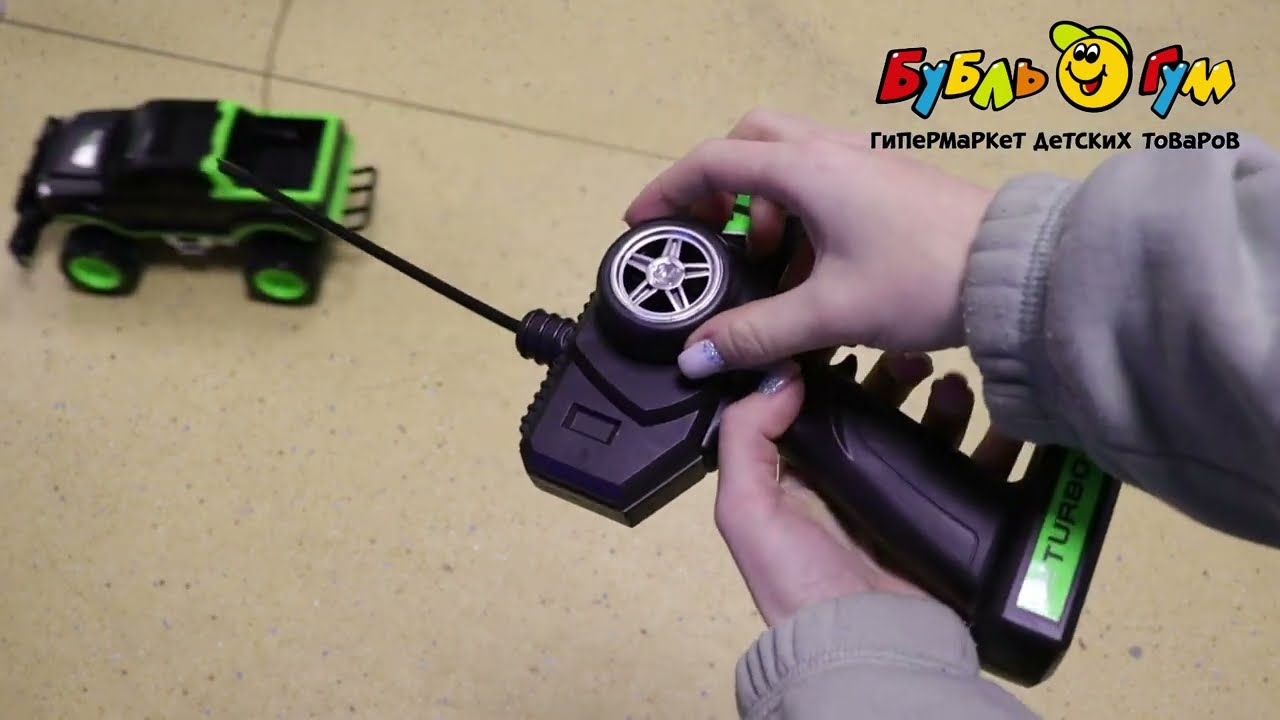 Пикап Lanson Toys Dark monster р/у 27мгц акб 1:10  - видео Пикап Lanson Toys Dark monster р/у 27мгц акб 1:10  - видео