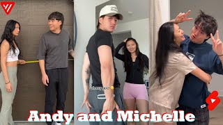 Funny Andy and Michelle Shorts 2025 | Andy and Michelle TikTok Videos 2025 #part3