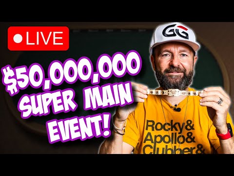 $50,000,000 SUPER MAIN EVENT - Day 1 WSOP PARADISE