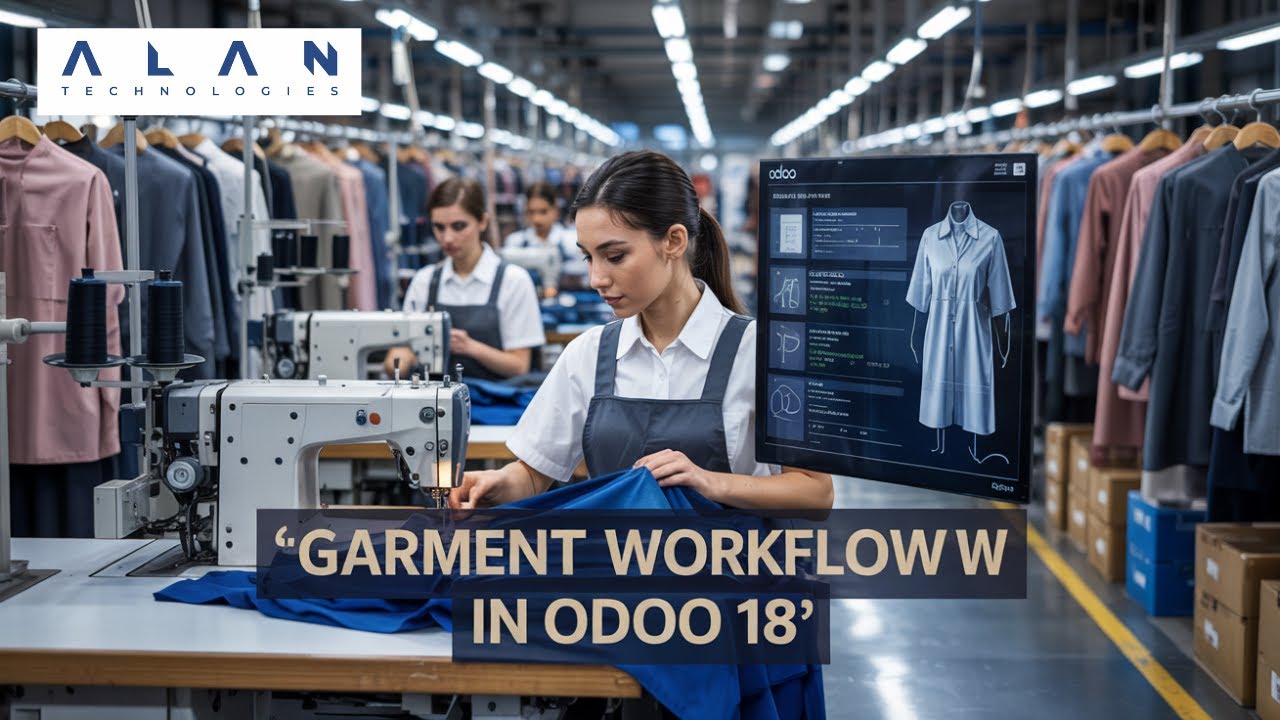 Odoo 18 Manufacturing Workflow for Garment Industry | Complete ERP Demo | 02.07.2025

In this video, we walk you through the complete manufacturing workflow for the garment industry using Odoo 18. From raw ...