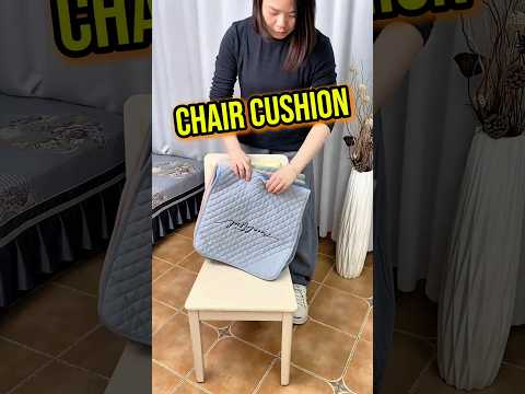 Custom Chair Cushion Covers..Smart Home Gadgets #cushioncover #cushioncovers #wintercushion #asmr