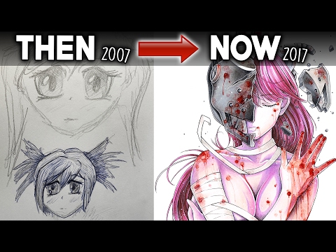 My Old Drawings - Then VS Now! (10 Years of Art Improvement)