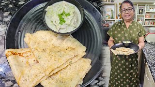 সকালের চট জলদি হেলদি ব্রেকফাস্ট গোলারুটি আর চিকেন সালাদ। Chicken Salad And Golaruti Recipe