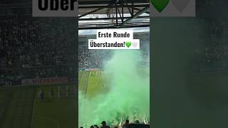 Hamburger DOM oder Hamburger Millerntor Stadion? Wir sind eine Runde weiter!💚🤍 #werder  #fußball