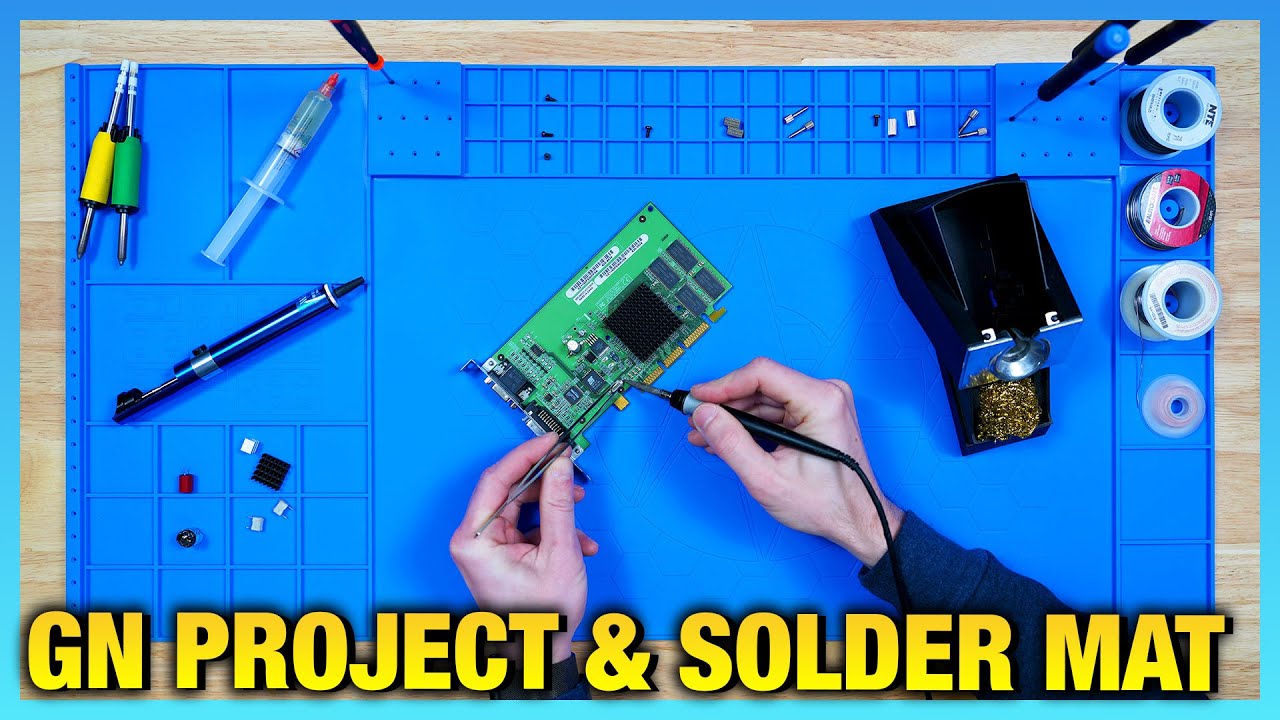Announcing Our New Project & Soldering Mat GN 'Flux' Silicone Mat