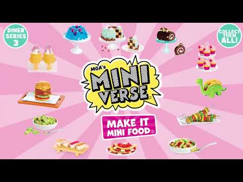 MGA's Miniverse: Make It Mini Food Dinner Series 3 - Assorted* | BIG W