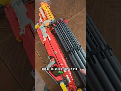 I made the most ridiculous Nerf blaster ever